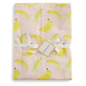 Paper Source Pink and Yellow Banana Print Fabric